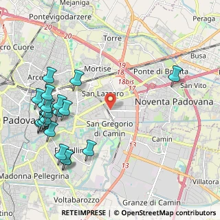 Mappa Viale dell'Induatria, 35129 Padova PD, Italia (2.595)