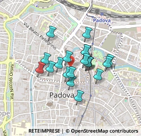 Mappa Riviera dei Mugnai, 35137 Padova PD, Italia (0.31)