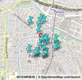 Mappa Passaggio Corner, 35137 Padova PD, Italia (0.334)