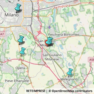 Mappa Via Rodolfo Morandi, 20097 San Donato Milanese MI, Italia (4.79545)
