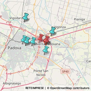 Mappa Piazzetta Giovanelli, 35027 Oltre Brenta PD, Italia (2.8325)