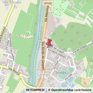 Mappa Via Busentin, 19, 36040 Sarego VI, Italia, 36040 Sarego, Vicenza (Veneto)