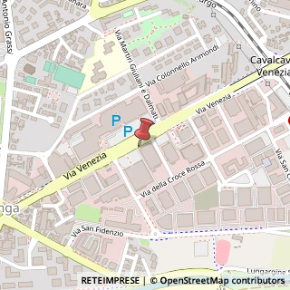 Mappa Via Gauslino Transalgardo, 1, 35129 Padova, Padova (Veneto)