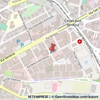 Mappa Via della Croce Rossa, 52, 35129 Padova, Padova (Veneto)