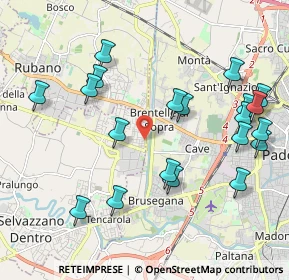 Mappa Via Brentella, 35030 Selvazzano Dentro PD, Italia (2.26)