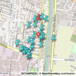 Mappa Via Brentella, 35030 Selvazzano Dentro PD, Italia (0.2)