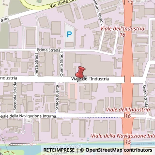 Mappa Viale dell'Industria, 62, 35129 Padova, Padova (Veneto)