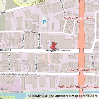 Mappa Viale dell'Industria, 64, 35129 Padova, Padova (Veneto)
