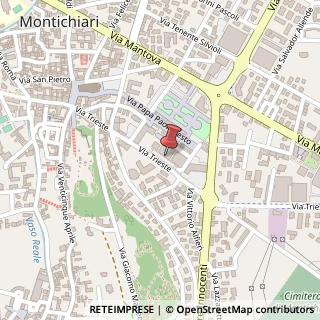 Mappa Via Trieste, 77, 25018 Montichiari, Brescia (Lombardia)