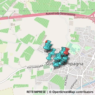Mappa Via Orione, 37066 Sommacampagna VR, Italia (0.37407)