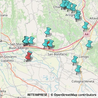 Mappa Autostrada Torino, 37038 Soave VR, Italia (10.3685)