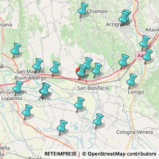 Mappa Autostrada Torino, 37038 Soave VR, Italia (10.32)