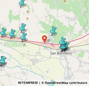 Mappa Autostrada Torino, 37038 Soave VR, Italia (5.57941)