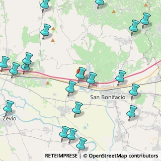 Mappa Autostrada Torino, 37038 Soave VR, Italia (6.032)