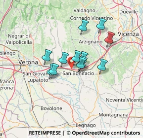 Mappa Autostrada Torino, 37038 Soave VR, Italia (9.565)