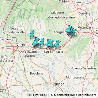 Mappa Autostrada Torino, 37038 Soave VR, Italia (10.3625)