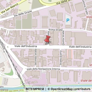 Mappa Viale dell'Industria, 51, 35129 Padova, Padova (Veneto)
