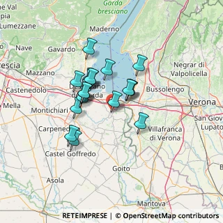 Mappa Via monte Olivi, 25010 Pozzolengo BS, Italia (10.3085)