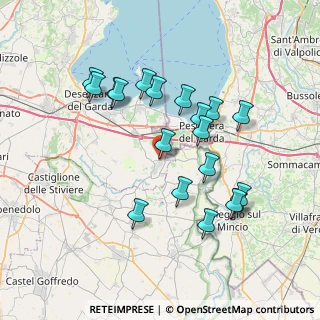 Mappa Via monte Olivi, 25010 Pozzolengo BS, Italia (7.10579)