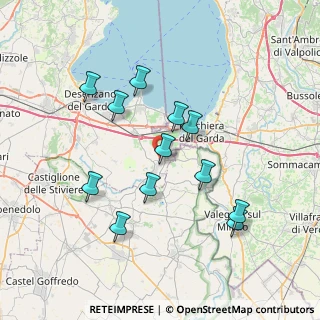 Mappa Via monte Olivi, 25010 Pozzolengo BS, Italia (6.935)