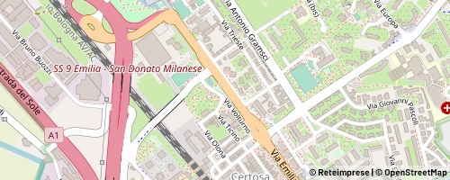 Mappa San Donato Milanese