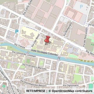 Mappa Viale Giuseppe Colombo, 3, 35131 Padova, Padova (Veneto)