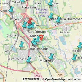 Mappa Piazza Edmondo Malan, 20097 San Donato Milanese MI, Italia (2.809)