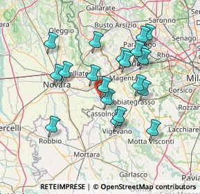 Mappa Via Bagno, 28065 Cerano NO, Italia (13.188)