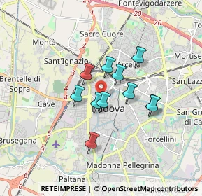 Mappa CAP, 35139 Padova PD, Italia (1.23)