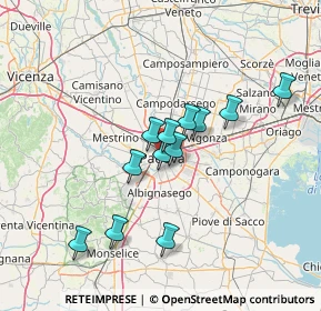 Mappa Via, 35139 Padova PD, Italia (11.20583)