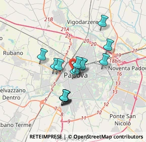 Mappa Via, 35139 Padova PD, Italia (2.64875)