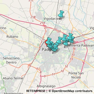 Mappa CAP, 35139 Padova PD, Italia (2.42091)