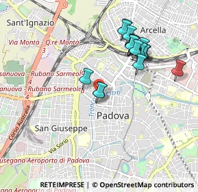 Mappa CAP, 35139 Padova PD, Italia (0.90526)