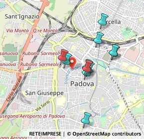 Mappa CAP, 35139 Padova PD, Italia (0.74545)