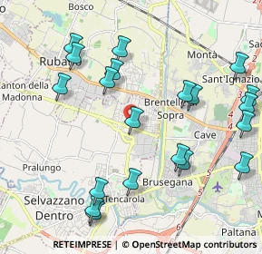 Mappa Via Maria Ausiliatrice, 35030 Selvazzano dentro PD, Italia (2.367)