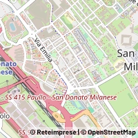 Peta San Donato Milanese
