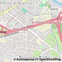 지도 Noventa Padovana