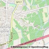 Mapa Monteforte d'Alpone