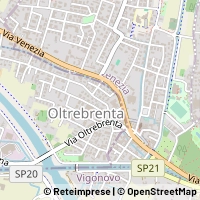 Hartă Noventa Padovana