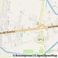 Map Fiesso d'Artico