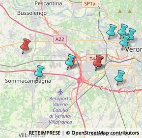 Mappa Via Campagnola Vecchia, 37066 Caselle VR, Italia (4.92182)