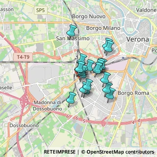 Mappa Via Peschiera, 37137 Verona VR, Italia (1.089)