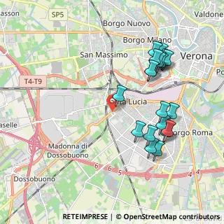 Mappa Via Peschiera, 37137 Verona VR, Italia (2.071)
