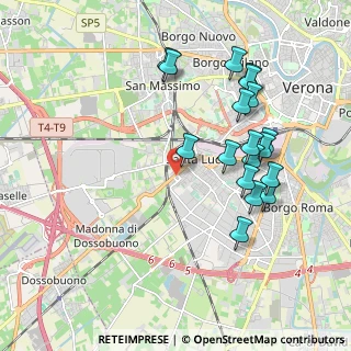 Mappa Via Peschiera, 37137 Verona VR, Italia (2.00778)