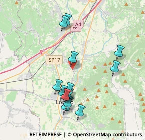 Mappa Via Ingegnere Guido Salvagnini, 36040 Sarego VI, Italia (3.86714)