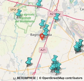 Mappa Via Porzano, 25021 Bagnolo Mella BS, Italia (5.413)