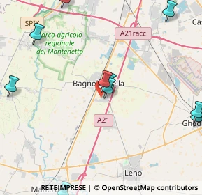 Mappa Via Porzano, 25021 Bagnolo Mella BS, Italia (5.89)