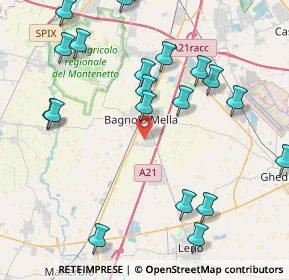 Mappa Via Porzano, 25021 Bagnolo Mella BS, Italia (4.96)