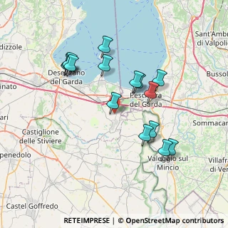 Mappa Località S. Giacomo Sotto, 25010 Desenzano del Garda BS, Italia (7.11333)