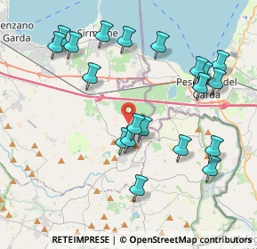 Mappa Località S. Giacomo Sotto, 25010 Desenzano del Garda BS, Italia (4.251)